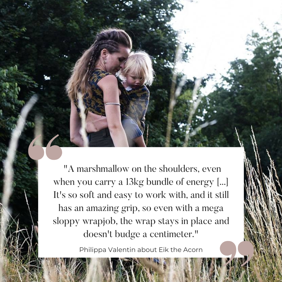 Eik the Acorn fastvikle i silkeblend