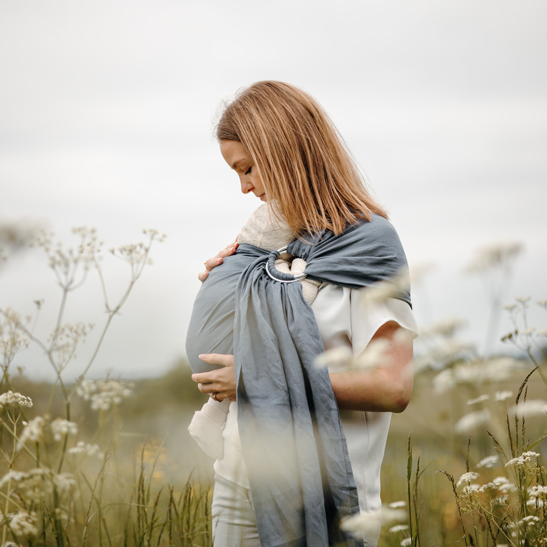 Kram Hav ringslynge i 100% hør
