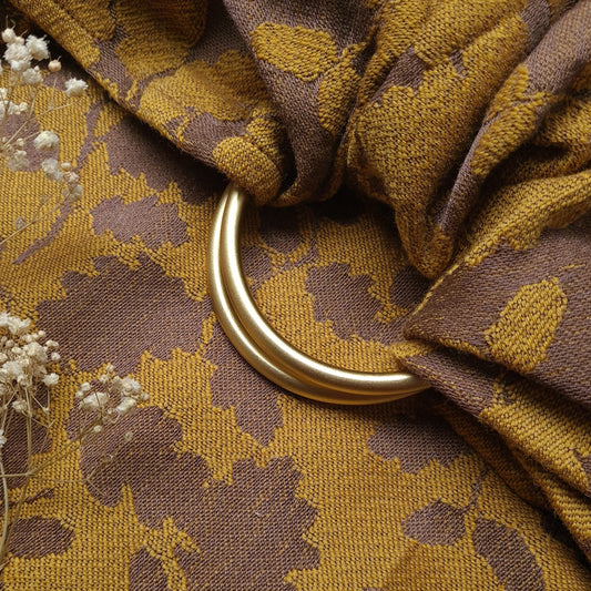 Eik Golden Days ring sling in merino and cotton